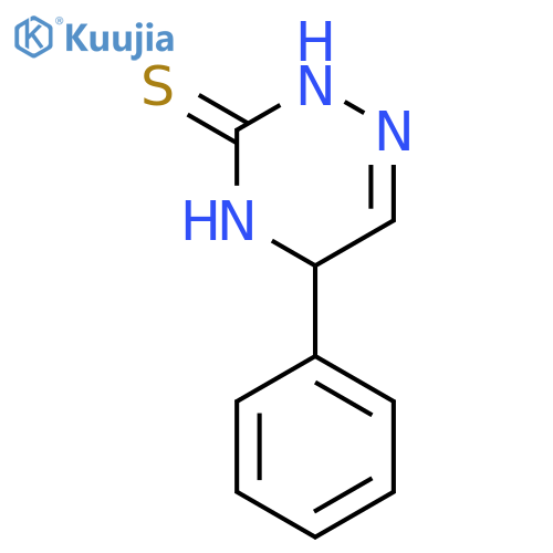 5-phenyl-4,5-dihydro-1,2,4-triazine-3(2H)-thione structure