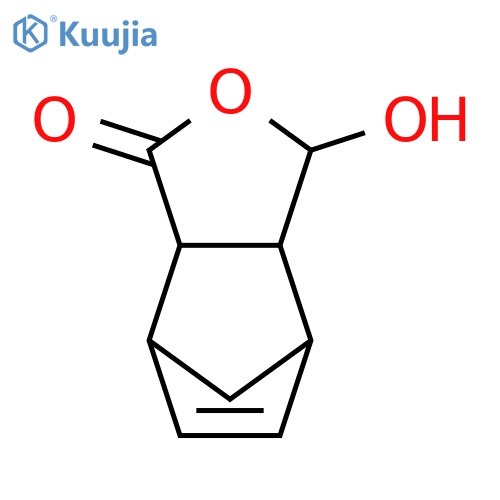 4,7-Methanoisobenzofuran-1(3H)-one, 3a,4,7,7a-tetrahydro-3-hydroxy- structure