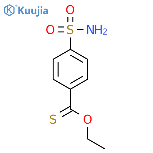 O-ethyl 4-sulfamoylbenzenecarbothioate structure