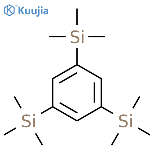 Benzene,1,3,5-tris(trimethylsilyl)- structure