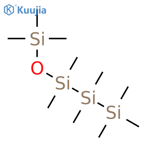 Disiloxane, pentamethyl(pentamethyldisilanyl)- structure