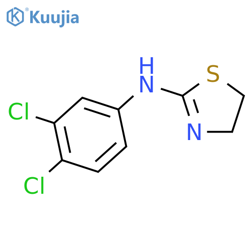 N-(3,4-Dichlorophenyl)-4,5-Dihydro-1,3-Thiazol-2-Amine structure