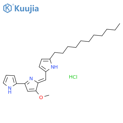 Undecylprodigiosin hydrochloride structure