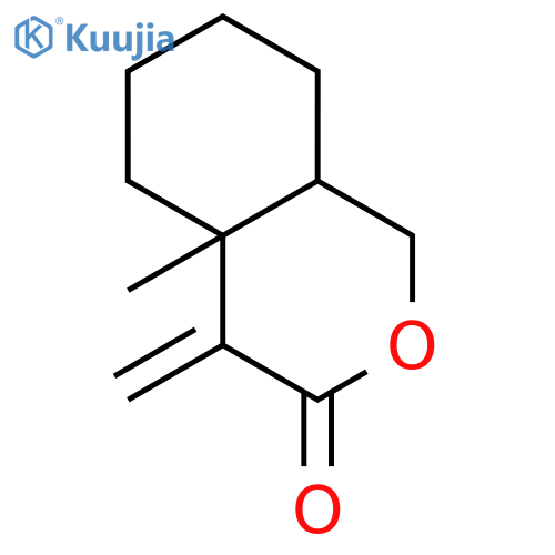 3H-2-Benzopyran-3-one,octahydro-4a-methyl-4-methylene-, cis- (9CI) structure
