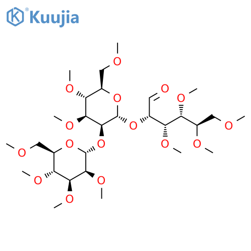 (2S,3S,4R,5R)-2-[(2R,3S,4S,5R,6R)-4,5-Dimethoxy-6-(methoxymethyl)-3-[(2R,3S,4S,5R,6R)-3,4,5-trimethoxy-6-(methoxymethyl)oxan-2-yl]oxyoxan-2-yl]oxy-3,4,5,6-tetramethoxyhexanal structure
