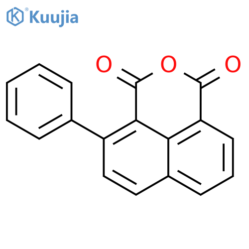2-phenyl-1,8-naphthalenedicarboxylic anhydride structure
