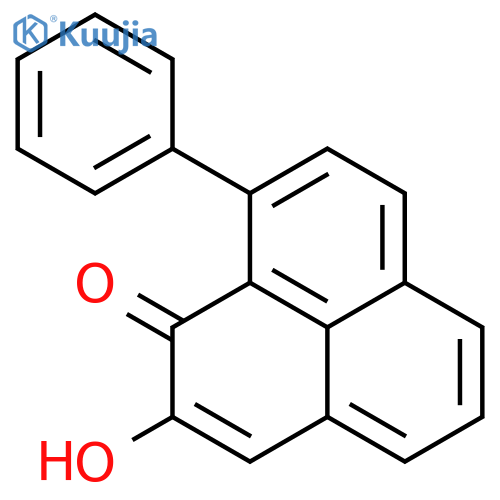 2-hydroxy-9-phenyl-1H-phenalen-1-one structure