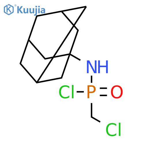 Phosphonamidicchloride, P-(chloromethyl)-N-tricyclo[3.3.1.13,7]dec-1-yl- (9CI) structure