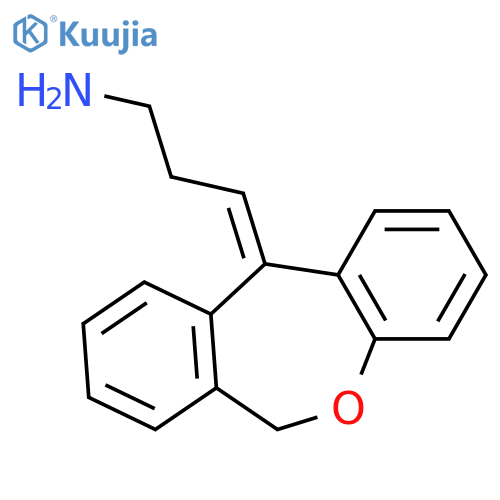 (3Z)-3-dibenzo[b,e]oxepin-11(6H)-ylidenepropan-1-amine structure