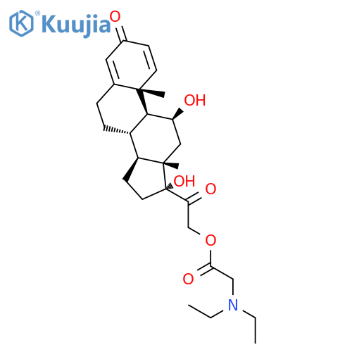 Prednisolamate structure