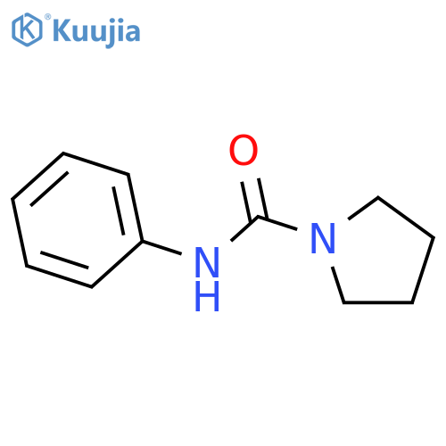 1-Pyrrolidinecarboxamide, N-phenyl- structure