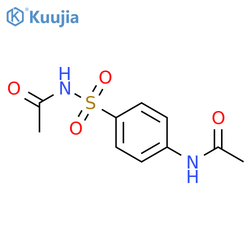 Acetamide,N-[[4-(acetylamino)phenyl]sulfonyl]- structure