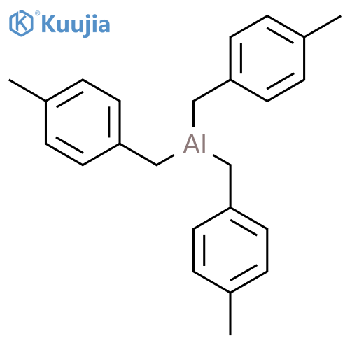 Aluminum, tris[(4-methylphenyl)methyl]- structure