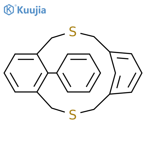 3,11-DITHIATRICYCLO[11.3.1.15,9]OCTADECA-1(17),5,7,9(18),13,15-HEXAENE, 17-PHENYL- structure