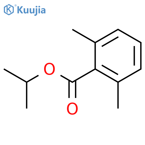 BENZOIC ACID, 2,6-DIMETHYL-, 1-METHYLETHYL ESTER structure