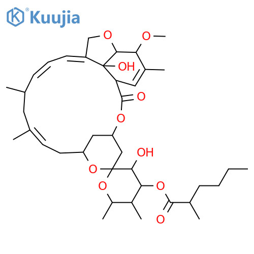 (2aE,3'R,4E,5'R,6R,6'R,8E,11R,13S,15S,20R,20aR,20bS)-3',20b-dihydroxy-20-methoxy-5',6,6',8,19-pentamethyl-17-oxo-3',4',5',6,6',10,11,14,15,17,17a,20,20a,20b-tetradecahydro-2H,7H-spiro[11,15-methanofuro[4,3,2-pq][2,6]benzodioxacyclooctadecine-13,2'-pyran]- structure