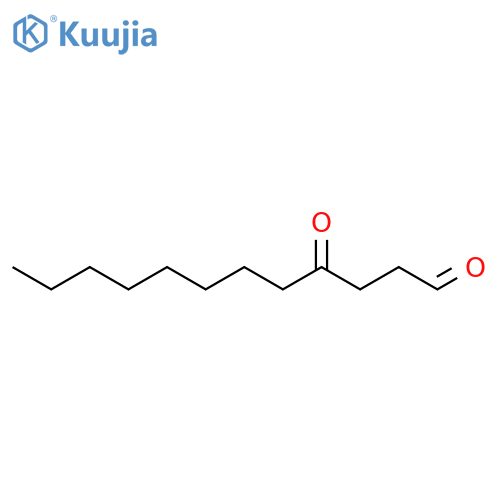 DODECANAL, 4-OXO- structure
