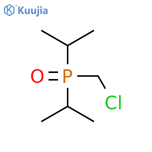Phosphine oxide, (chloromethyl)bis(1-methylethyl)- structure