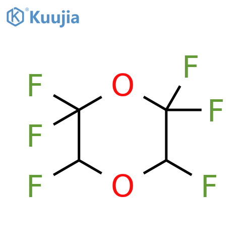 1,4-Dioxane, 2,2,3,5,6,6-hexafluoro- structure