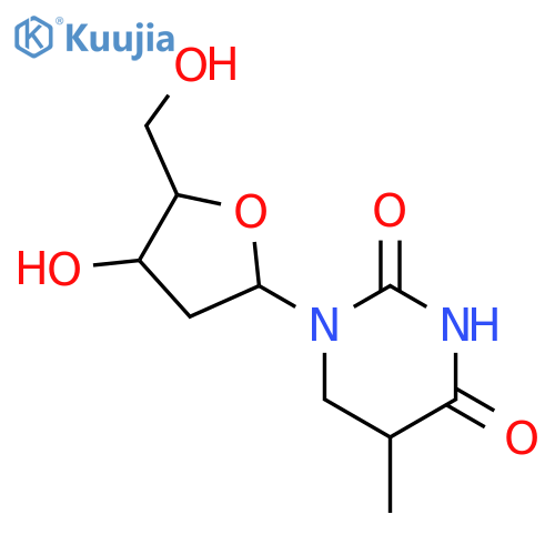 5,6-Dihydrothymidine structure