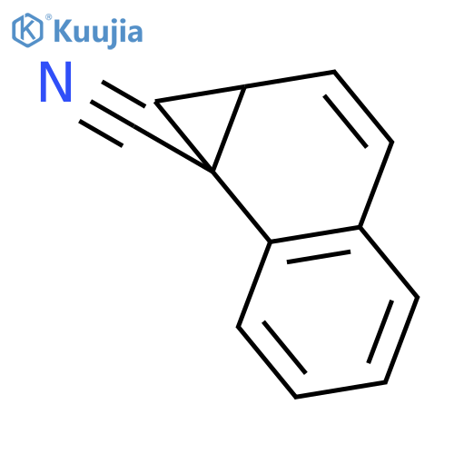 7bH-Cyclopropa[a]naphthalene-7b-carbonitrile, 1,1a-dihydro- structure