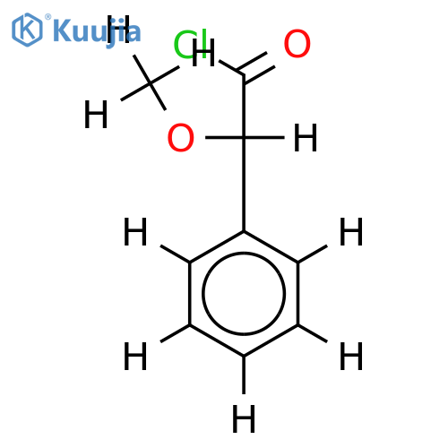Me ether,chloride-Mandelic acid structure
