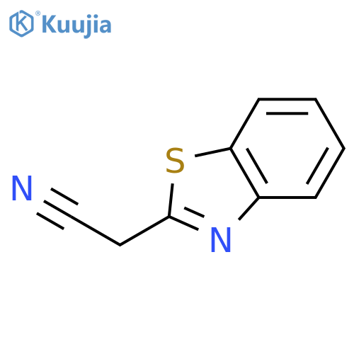 2-(1,3-benzothiazol-2-yl)acetonitrile structure