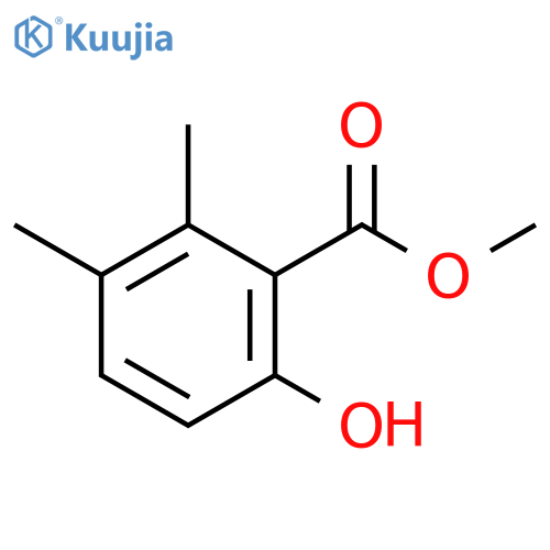 BENZOIC ACID, 6-HYDROXY-2,3-DIMETHYL-, METHYL ESTER structure