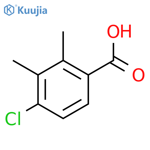 4-Chloro-2,3-dimethylbenzoic acid structure
