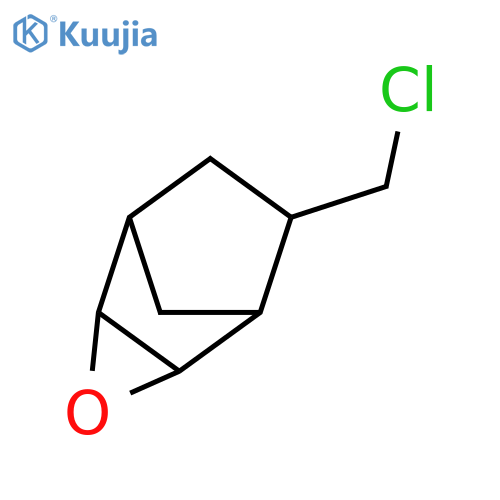 6-(chloromethyl)-3-oxatricyclo[3.2.1.0~2,4~]octane structure