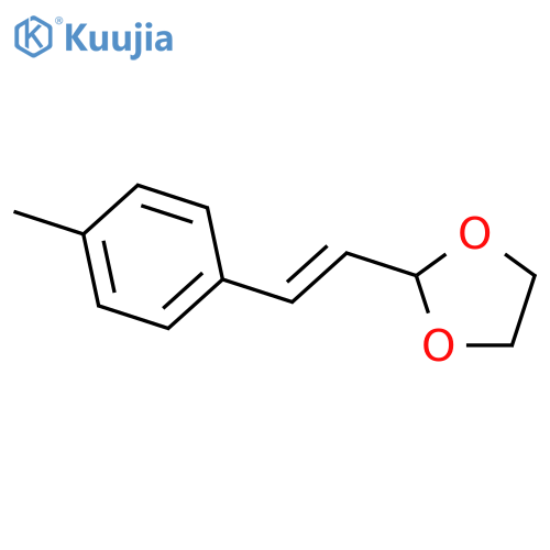 1,3-DIOXOLANE, 2-[2-(4-METHYLPHENYL)ETHENYL]- structure