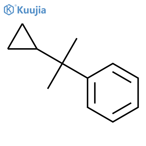 (1-Cyclopropyl-1-methylethyl)benzene structure