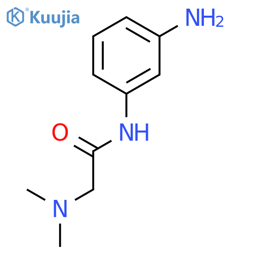 N-(3-Aminophenyl)-2-(dimethylamino)acetamide structure