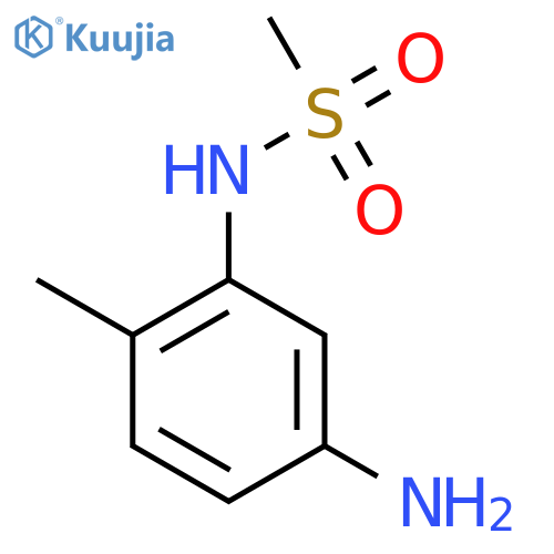N-(5-Amino-2-methylphenyl)methanesulfonamide structure