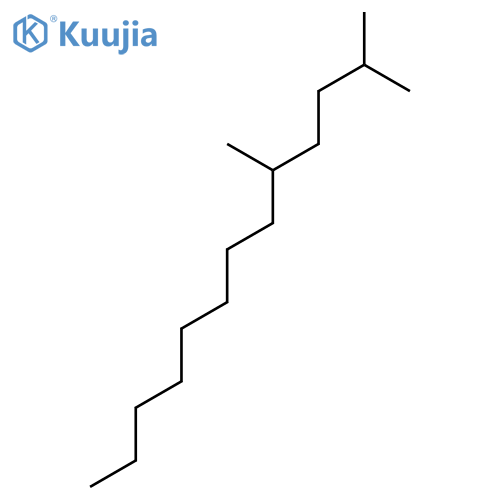 Tridecane, 2,5-dimethyl- structure
