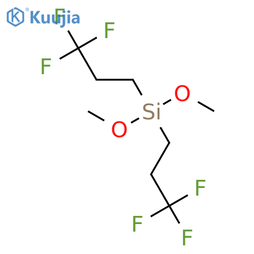 Silane, dimethoxybis(3,3,3-trifluoropropyl)- structure