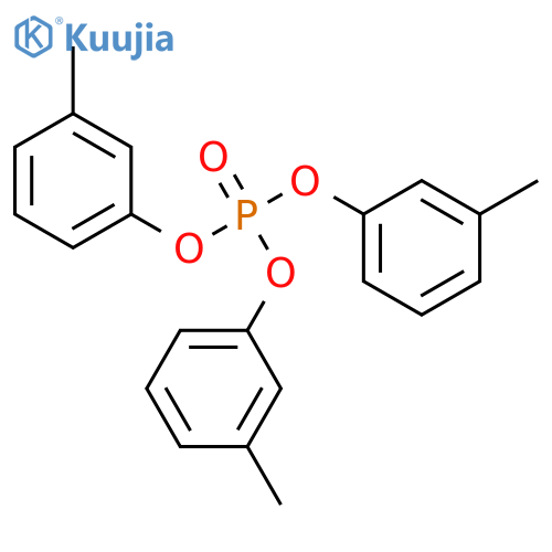 Phosphoric Acid Tris(3-methylphenyl) Ester structure