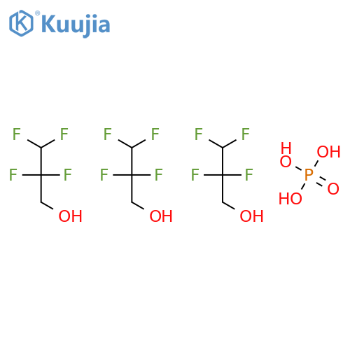 1-Propanol, 2,2,3,3-tetrafluoro-, phosphate (3:1) structure