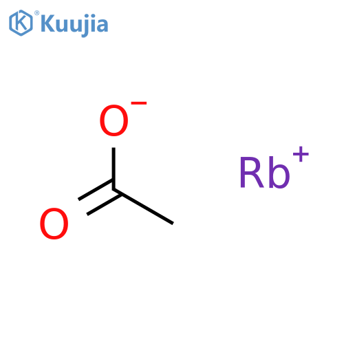Rubidium acetate structure