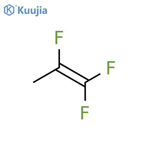 1-Propene, 1,1,2-trifluoro- structure