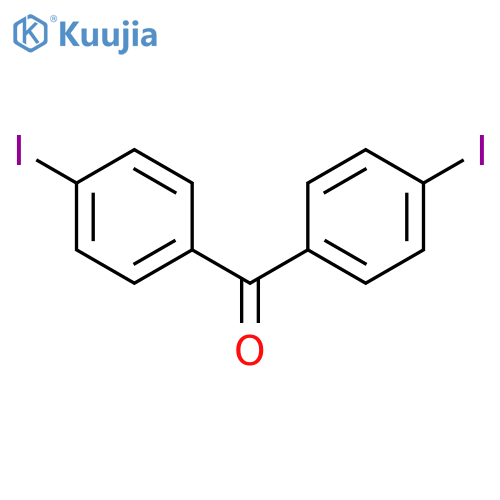 Bis(4-iodophenyl)methanone structure