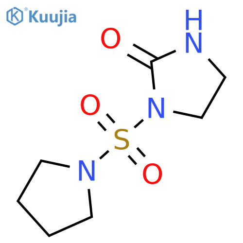 2-Imidazolidinone, 1-(1-pyrrolidinylsulfonyl)- structure
