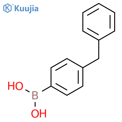 4-Benzylphenylboronic Acid structure