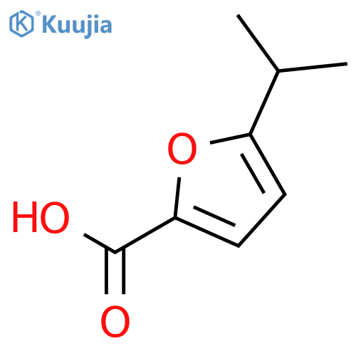 5-(propan-2-yl)furan-2-carboxylic acid structure