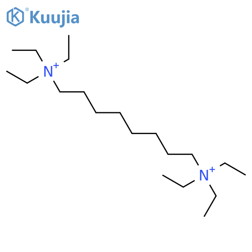 1,8-Octanediaminium, N,N,N,N',N',N'-hexaethyl- structure