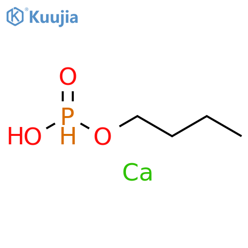 Phosphonic acid, monobutyl ester, calcium salt structure