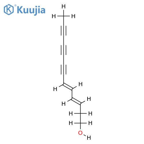 (13-3H)-Tridecadien-(3.5)-triin-(7.9.11)-ol-(1) structure