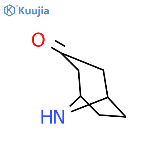 (1R,5S)-8-Azabicyclo3.2.1octan-3-one dihydrochloride structure