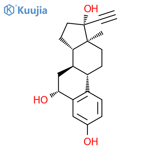 6b-Hydroxy Ethynyl Estradiol structure