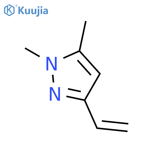 3-ethenyl-1,5-dimethyl-1H-pyrazole structure